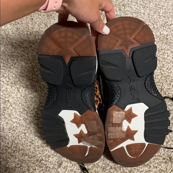 Ash. Chunky leopard sneaker - Picture 6 of 6